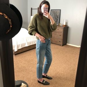 H&M | Straight Leg Mom Jeans | Size 8